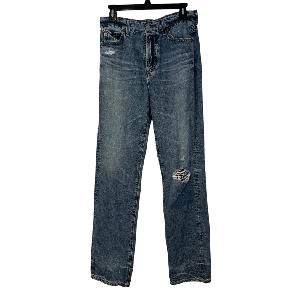 AG ADRIANO GOLDSCHMIED Alexxis High-Rise Vintage Straight Jeans 28R